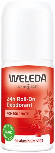 WELEDA Organic 24hr Deo Roll-On Pomegranate 50ml