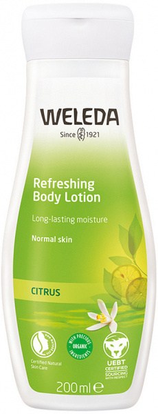 WELEDA Organic Body Lotion Refreshing (Citrus) 200ml
