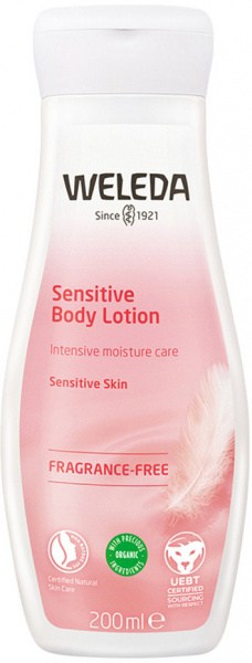 WELEDA Organic Body Lotion Sensitive (Fragrance-Free) 200ml