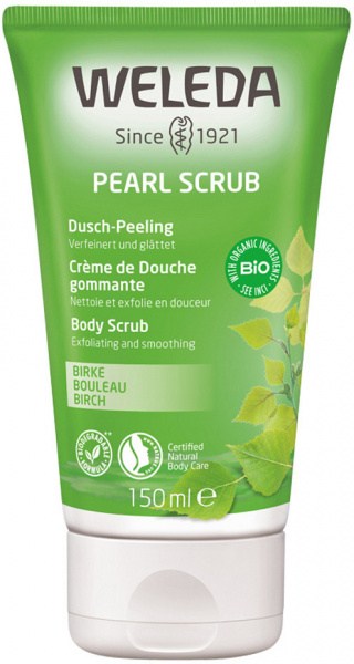 WELEDA Organic Pearl Scrub Body Scrub (Birch) 150ml