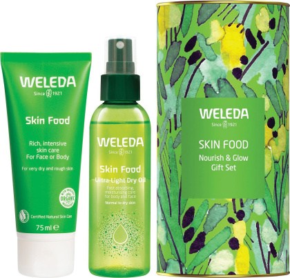 Weleda Skin Food Nourish & Glow Gift Set x2