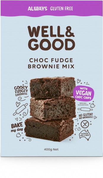 Well And Good Choc Fudge Brownie Mix  400g