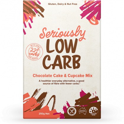 Well And Good Seriously Low Carb Chocolate Cake & Cupcake Mix  250g