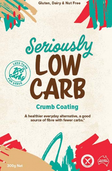 Well And Good Seriously Low Carb Crumb Coating 300g