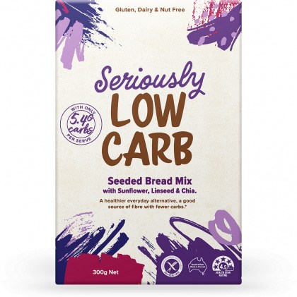 Well And Good Seriously Low Carb Seeded Bread Mix  300g