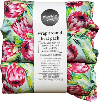 Wheatbags Love Wrap Around Heat/Cold Pack Protea