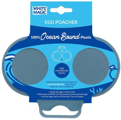 White Magic Microwave Egg Poacher