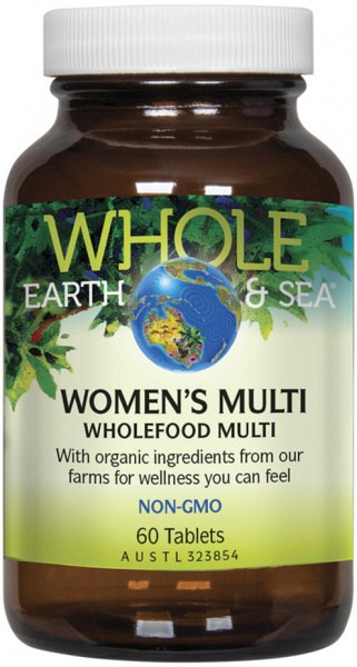 WHOLE EARTH & SEA Women's Multi (Wholefood Multi) 60t