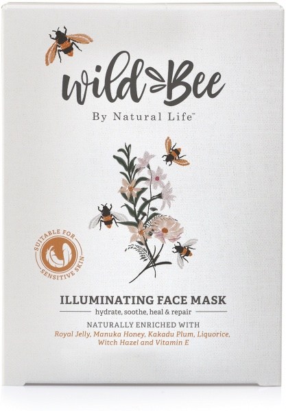 Wild Bee Illuminating Face Mask - Singles