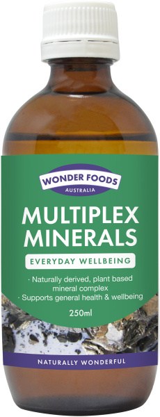 WONDER FOODS Multiplex Minerals (with Humic and Fulvic Acids) 250ml