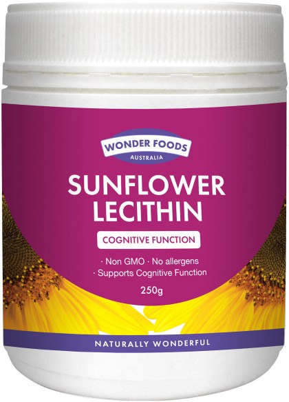 WONDER FOODS Sunflower Lecithin Powder 250g