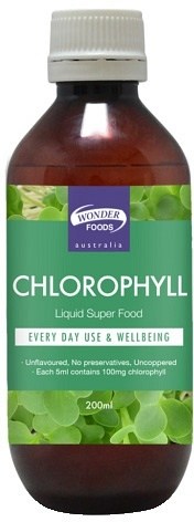 Wonderfoods Chlorophyll Liquid 200ml