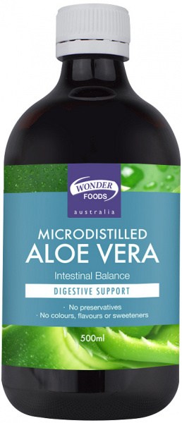 Wonderfoods Microdistilled Aloe Vera Intestinal Balance  500ml