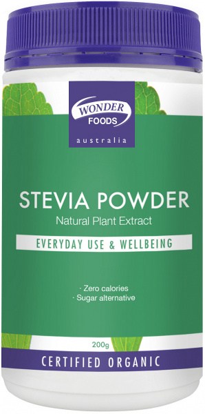 Wonderfoods Organic Herbal Stevia Powder 200gm