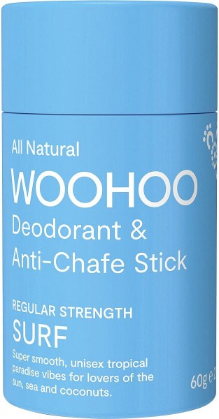 Woohoo Deodorant Stick Surf Regular Strength 60g