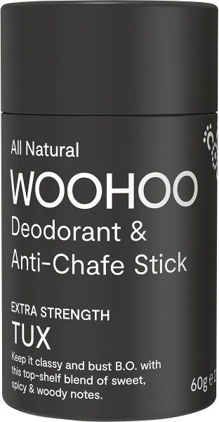 Woohoo Deodorant Stick Tux Extra Strength 60g