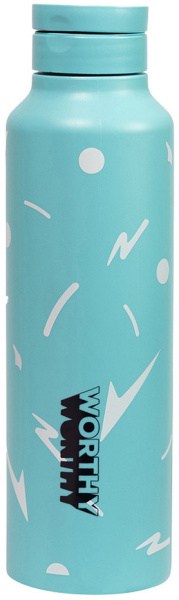 WORTHY Sugarcane Drink Bottle Ocean Aqua 750ml