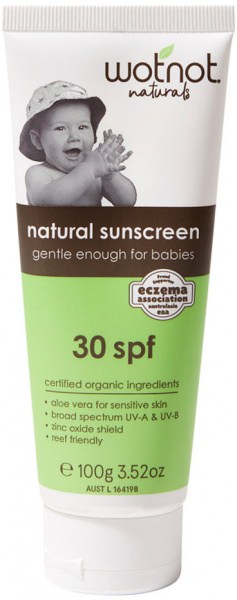 WOTNOT NATURALS Natural Sunscreen SPF 30 100g