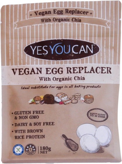 YesYouCan Artisan Vegan Egg Replacer with Organic Chia 180g