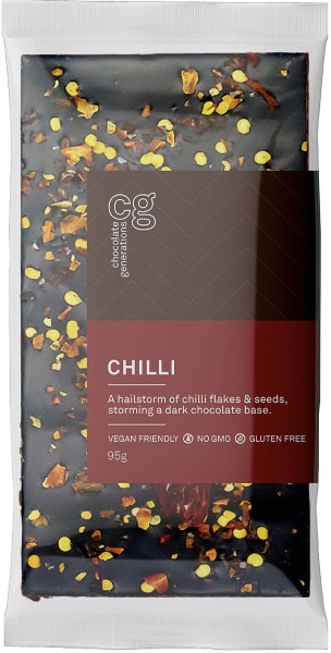 Yours Truly Chocolate Generations Chilli  95g
