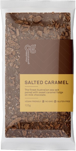 Yours Truly Chocolate Generations Salted Caramel  105g