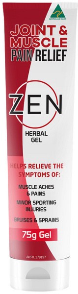 ZEN THERAPEUTICS Herbal Gel (Joint & Muscle Pain Relief) 75g