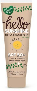 123 Nourish Me Hello Sunshine Sunscreen Tinted SPF50+ 100g