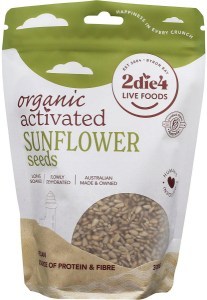 2die4 Live Foods Organic Activated Sunflower Seed 300g