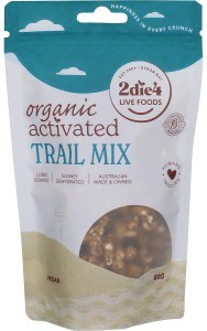 2die4 Live Foods Organic Activated Trail Mix 80g