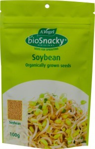A. Vogel BioSnacky Organically Grown Soybeans Sprouting Seeds 100g REPLACE 78286