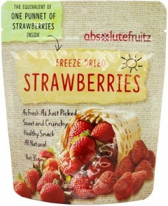 Absolute Fruitz Freeze Dried Strawberry - One Punnet 35g
