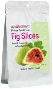 Absolutefruitz Freeze Dried Fig Slices 15g