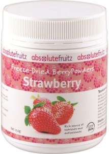 ABSOLUTEFRUITZ Freeze-Dried Strawberry Powder 150g