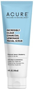 ACURE Incredibly Clear Charcoal Lemonade Facial Scrub 118ml