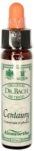 AINSWORTHS Original Dr. Bach Method Flower Essence Centaury 10ml