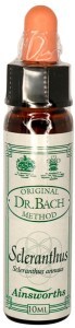 AINSWORTHS Original Dr. Bach Method Flower Essence Scleranthus 10ml