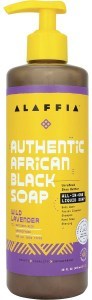 Alaffia African Black Soap All-In-One Wild Lavender 476ml