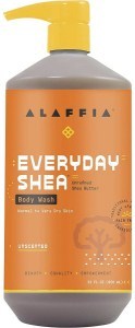 Alaffia Everyday Shea Body Wash Unscented 950ml