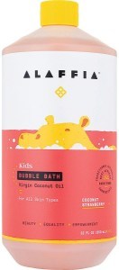 Alaffia Kids Bubble Bath Coconut Strawberry 950ml