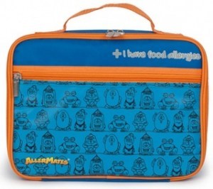AllerMates Allergy Alert Lunch Bag Blue