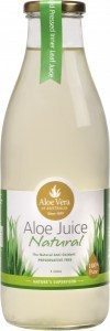 Aloe Vera Aloe Juice Natural 100% Pure Preservative Free (Glass) 1L