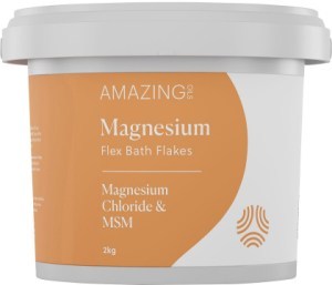 Amazing Oils Magnesium Flex Bath Flakes Magnesium Chloride & MSM 2kg