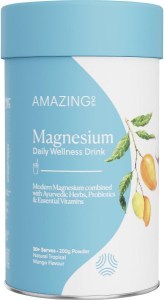 Amazing Oils Magnesium Wellness Drink Daily Tropical Mango 200g