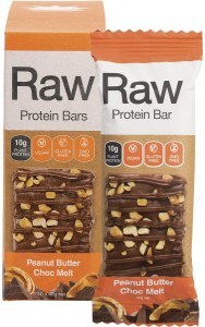 Amazonia Raw Raw Protein Bar Peanut Butter Choc Melt 10x40g