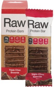 Amazonia Raw Raw Protein Bar Triple Choc Brownie 10x40g