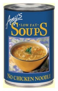 Amys Organic Can No Chicken Noodle Soup 400g
