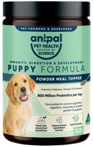 ANIPAL Immunity, Digestion & Development Puppy Formula Powder Meal Topper 135g