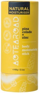 AOTEAROAD Natural Body Moisturising Stick Pina Colada + Zinc 60g
