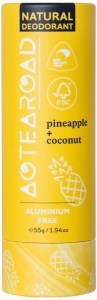 AOTEAROAD Natural Deodorant Stick Pineapple + Coconut 55g
