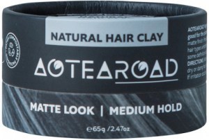 AOTEAROAD Natural Hair Clay Matte Look Medium Hold 65g